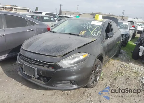 2016 Dodge Dart Sxt Sport Blacktop from USA, damaged, VIN 1C3CDFFA9GD796226